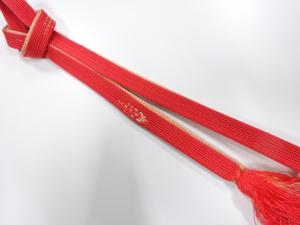 正絹　手組帯締め